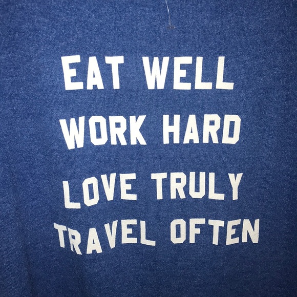WILDFOX EAT WELL WORK HARD LOVE TRULY TRAVEL OFTEN - Picture 4 of 7